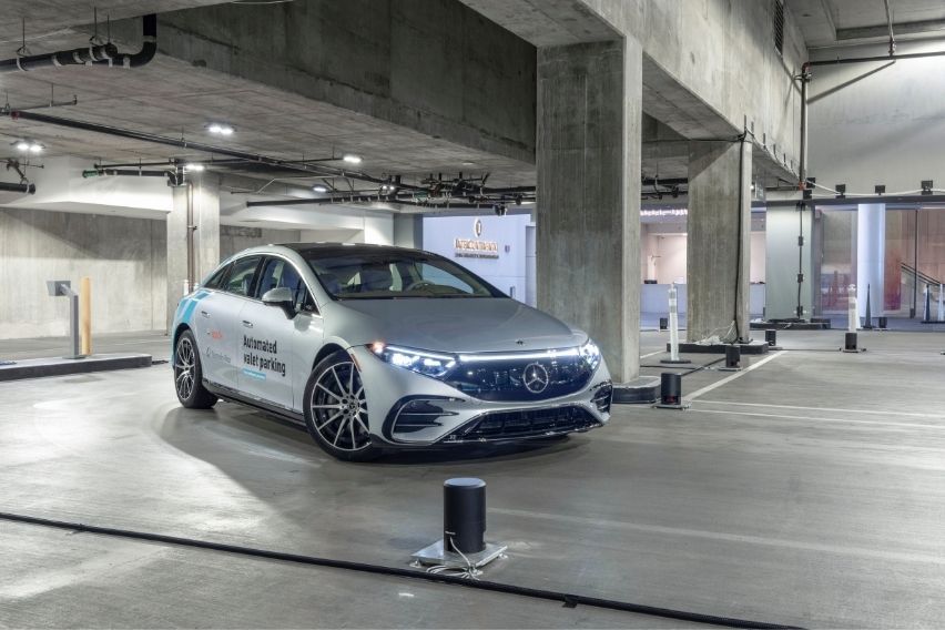 Mercedes-Benz x Bosch automated valet parking technology