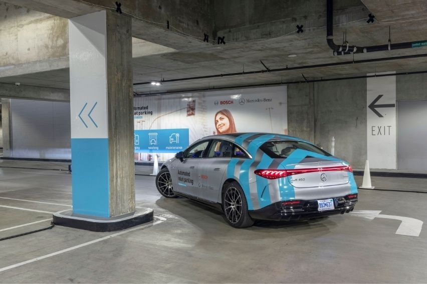 Mercedes-Benz x Bosch automated valet parking technology