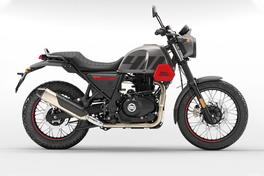2022 Royal Enfield Scram 411 styling