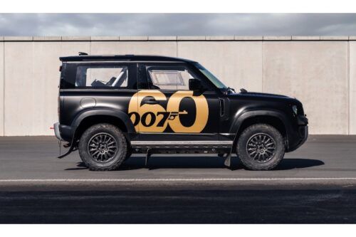 James Bond-inspired Land Rover Defender 90 rally car marks 60 years of 007