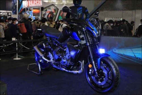 Check out this super-stylish, special Yamaha MT-09 version 