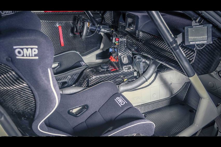 Toyota GR Supra GT4 50 Edition cabin
