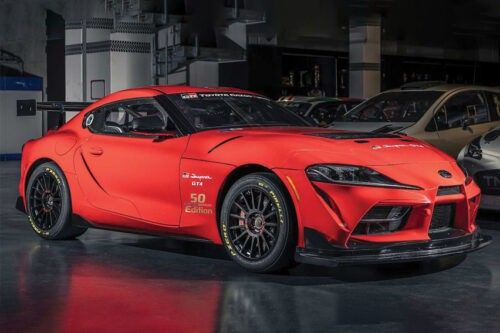 Toyota GR Supra GT4 50 Edition race car limited to just six units 