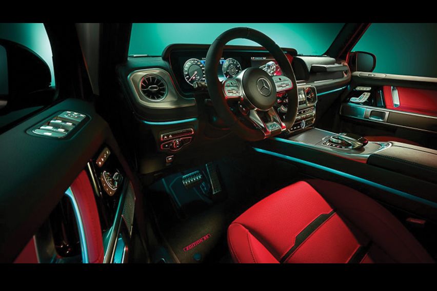 Mercedes-AMG G 63 “Edition 55” cabin features