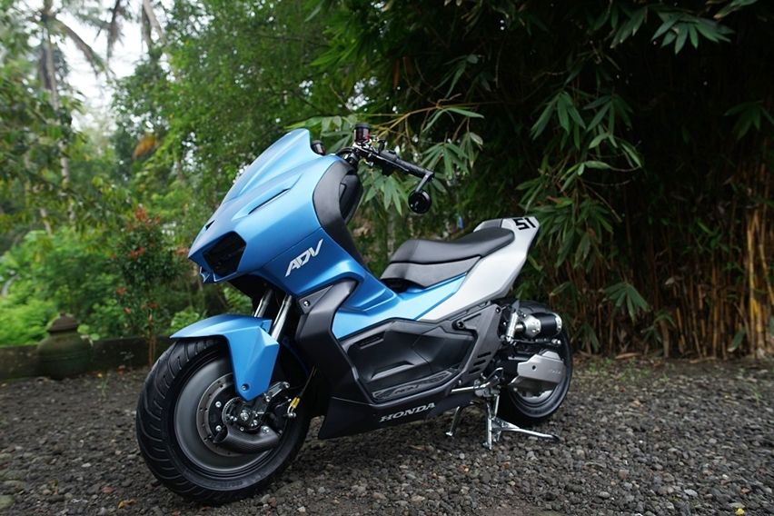 modifikasi Honda ADV 150