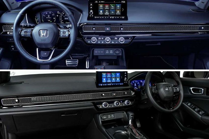 2022 Honda Civic e:HEV: Hatchback vs Sedan