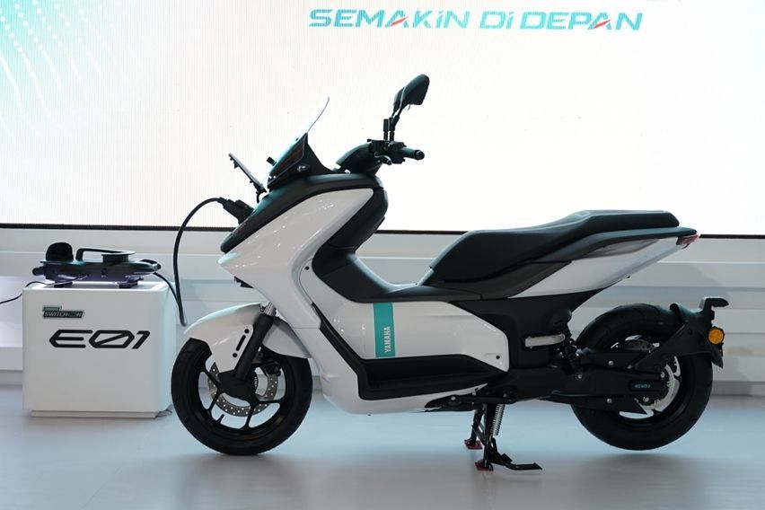 Motor Listrik Yamaha E01 Hadir di IIMS Hybrid 2022, Berapa Harganya?