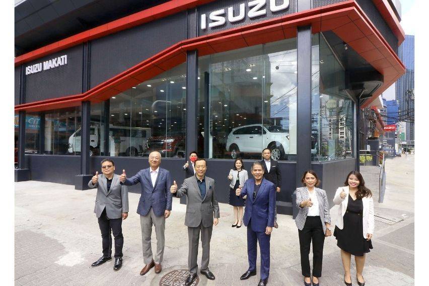 Renovated Isuzu Makati now adopts IOS design philosophy