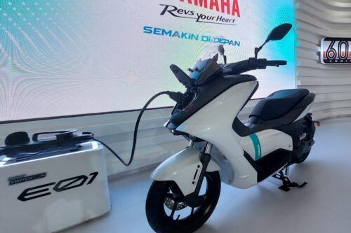 NMax Elektrik, Yamaha E01 akan Disewakan ke Masyarakat Indonesia
