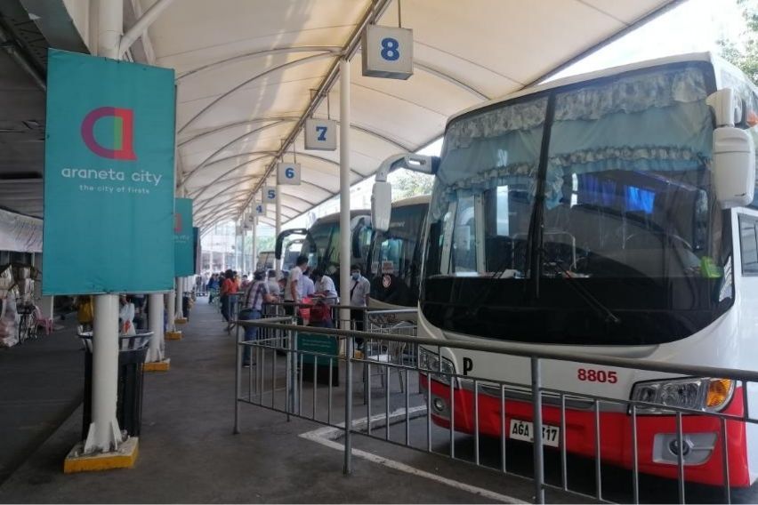 Araneta City resumes operations of Batangas, Laguna buses