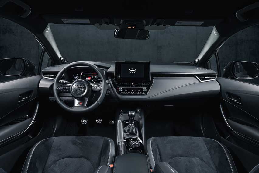 2023 Toyota GR Corolla cabin features