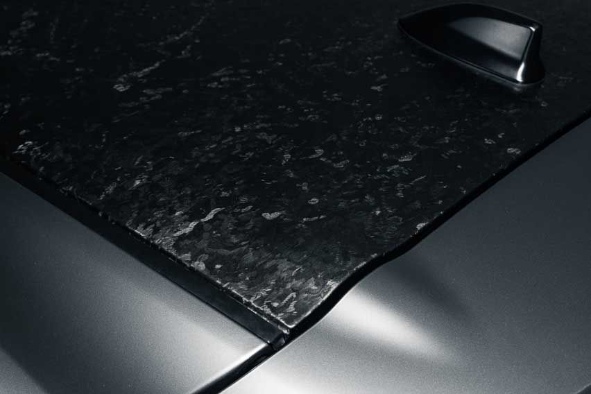 2023 Toyota GR Corolla carbon-fibre roof
