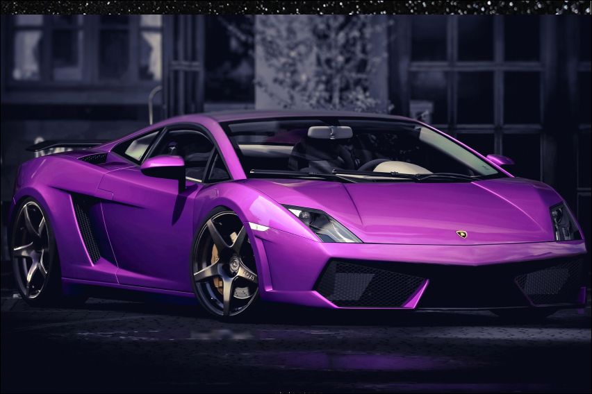 Lamborghini Purple