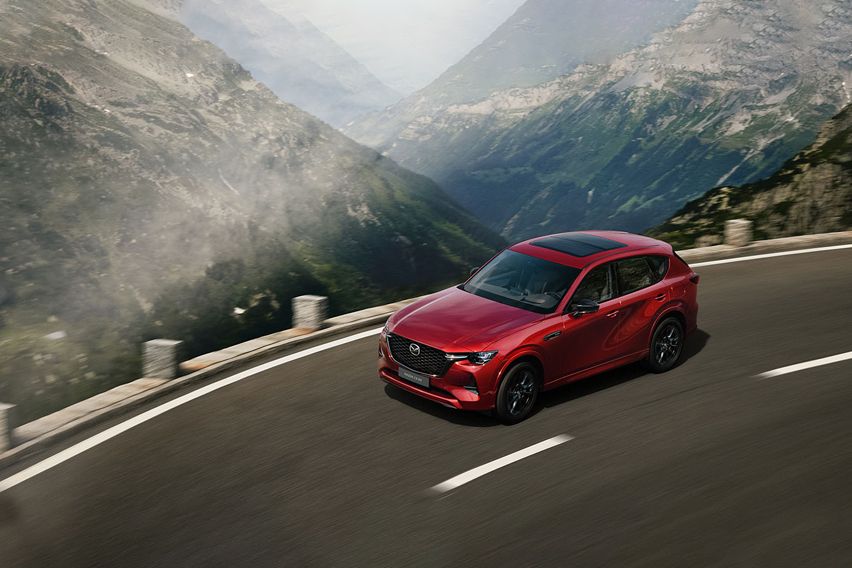 2022 Mazda CX-60 suspension setup