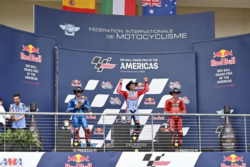 Kemenangan Enea Bastianini di MotoGP Amerika Bikin Bangga Indonesia