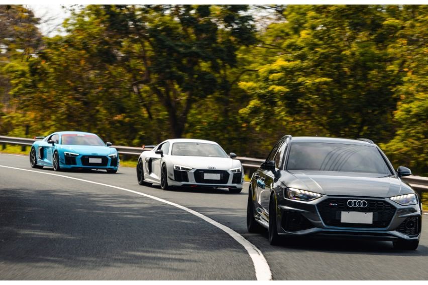 Largest collection of Audi Sport models in the PH gather for drive