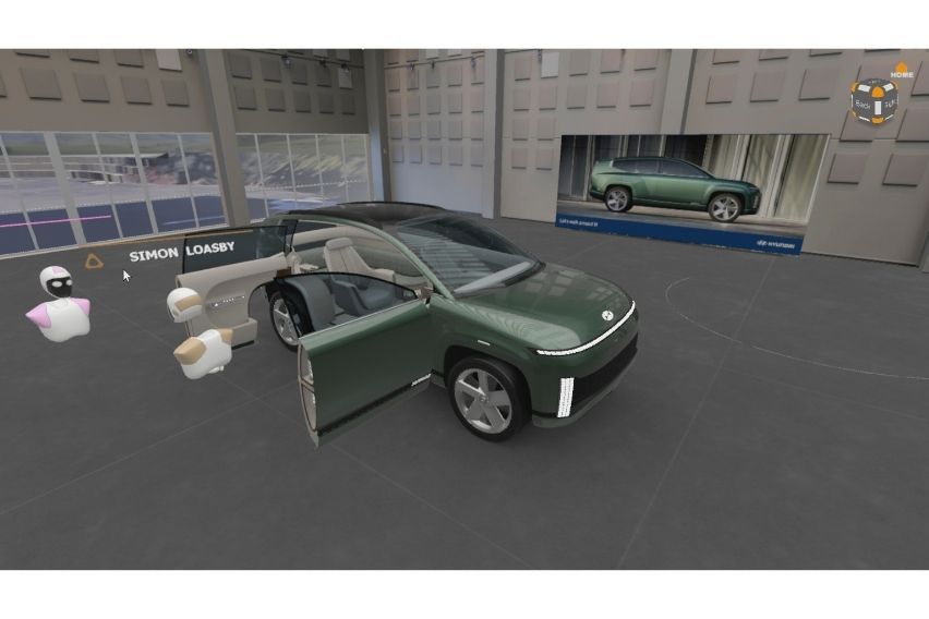 Hyundai virtual reality (VR) technology