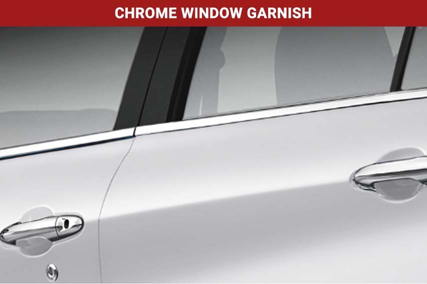 Chrome window garnish