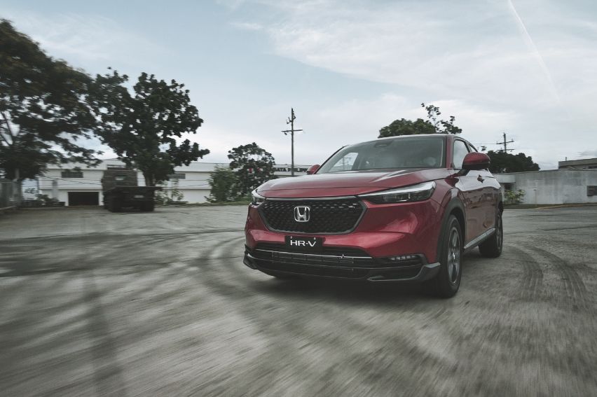 2022 Honda HRV Leaving Tire Marks