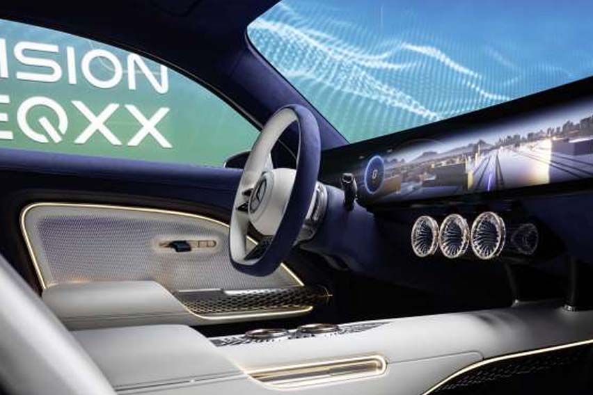 Mercedes Benz EQXX cabin
