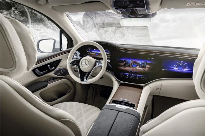 Mercedes-Benz EQS cabin