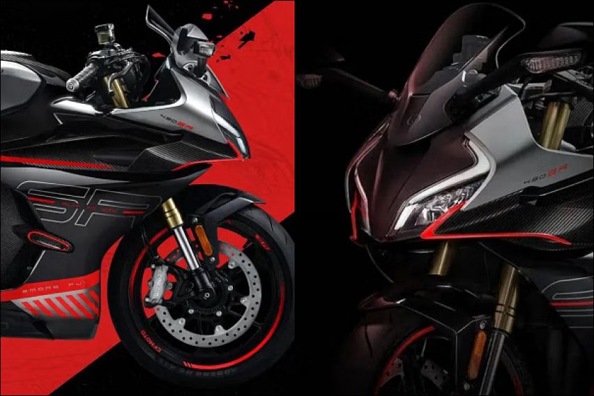 upcoming CFMoto 450SR detils