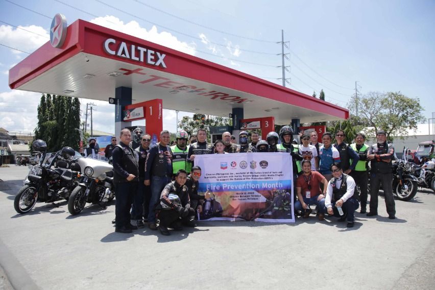Caltex PH fuels Harley Owners Group-Manila Chapter’s motorcycles with Techron