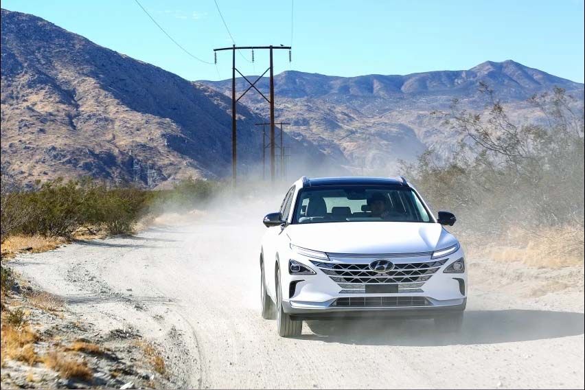 Nexo hydrogen fuel-cell EV 