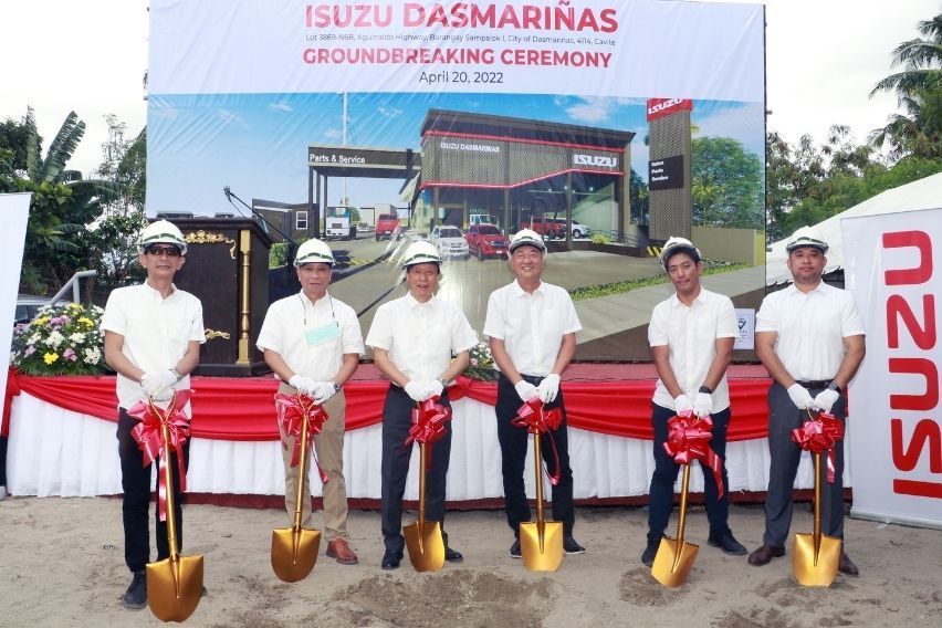 Isuzu PH breaks ground on new Dasmariñas dealership