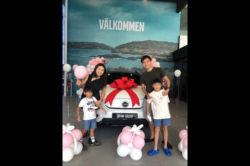 First batch of XC40 EV delivery 