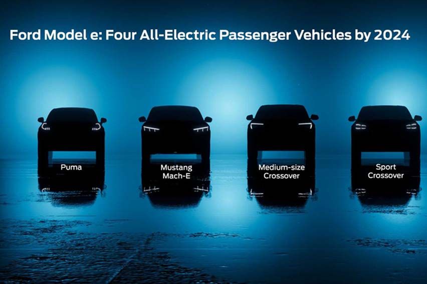 Ford electric lineup