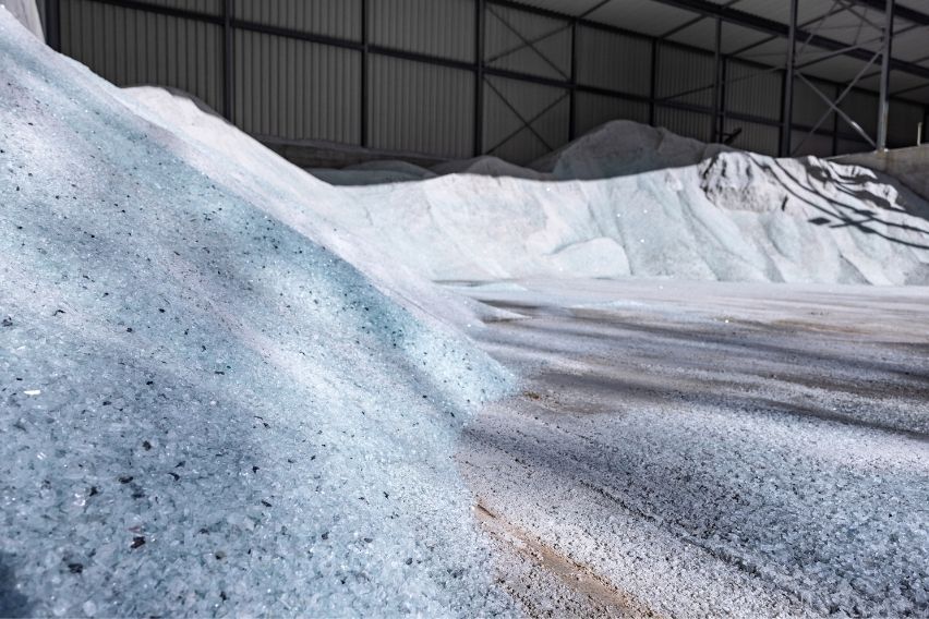 Audi pilot project glass recycling