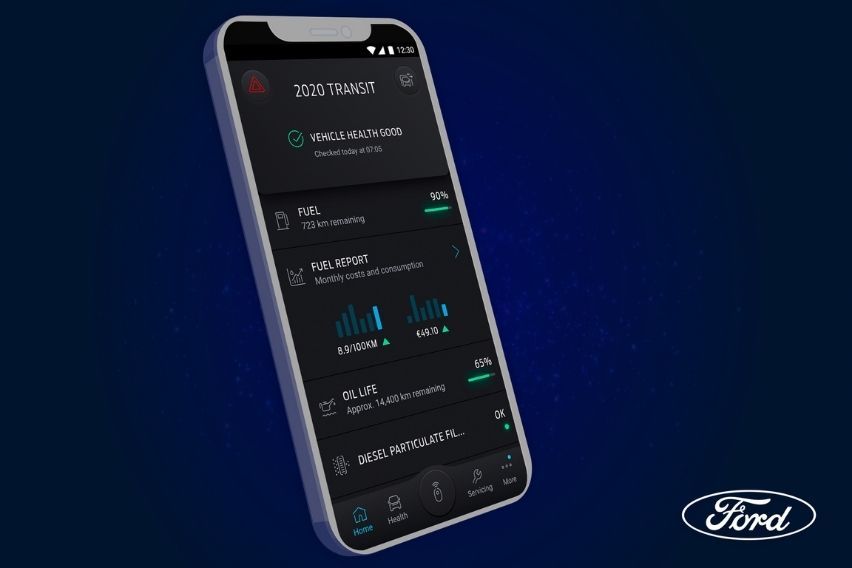 FordLiive vehicle health overview