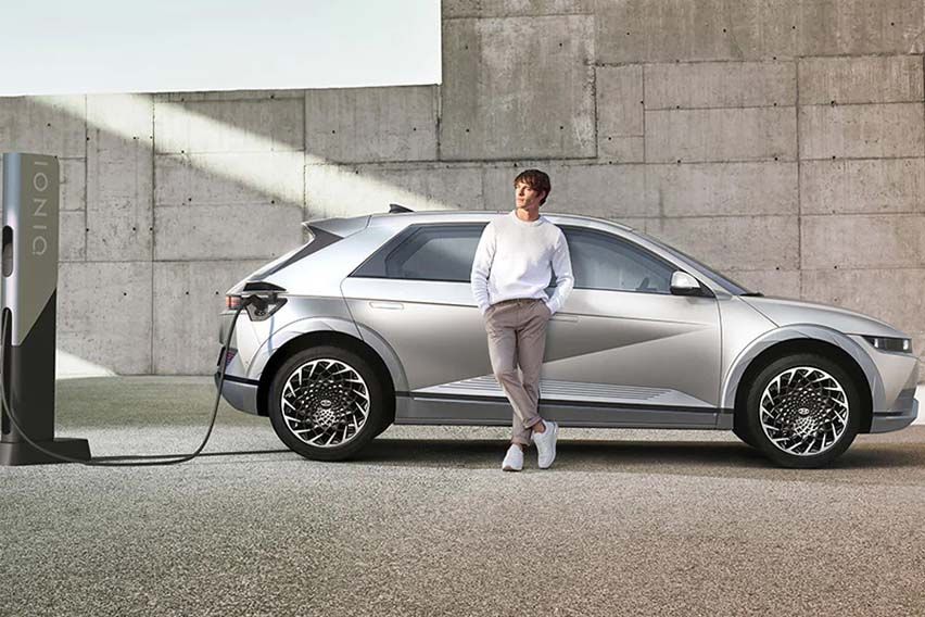 Hyundai IONIQ 5 charging 