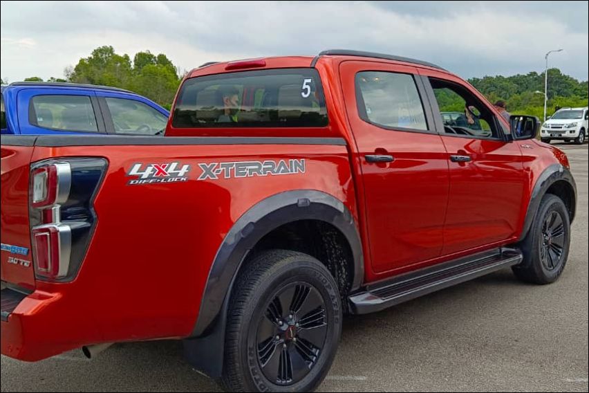 Isuzu D-Max X-Terrain safety