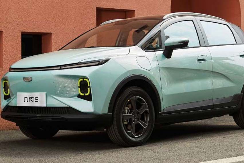 Check out the Geometry E, a modest EV based on Geely Vision X3