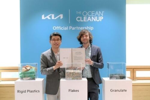 Kia partners with The Ocean Cleanup for solutions to plastic pollution