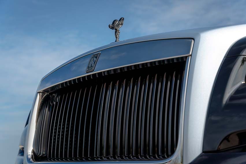 Rolls-Royce Wraith Black Badge Landspeed Collection design detail