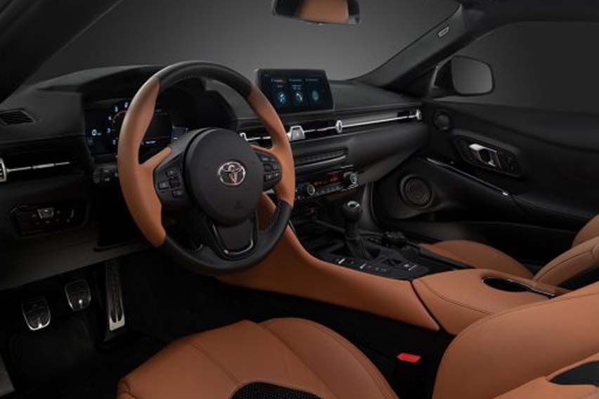 2022 Toyota GR Supra cabin