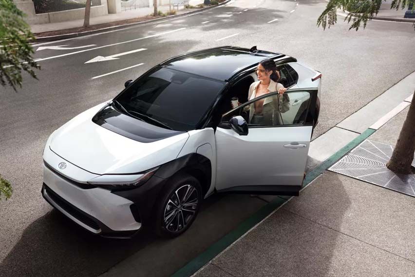 Toyota bZ4X dimension