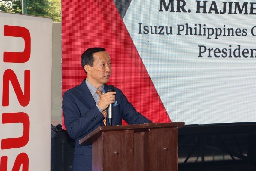 Isuzu Philippines Corporation (IPC) President Hajime Koso