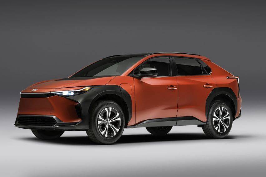 Toyota suv on sale electric 2021