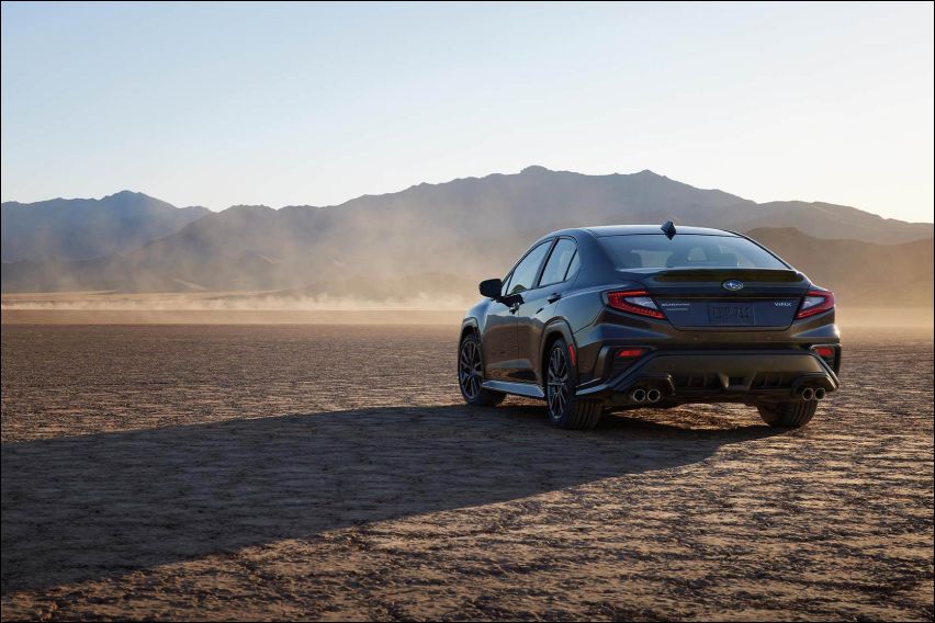 2022 Subaru WRX design