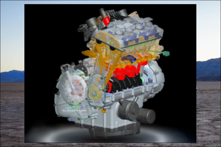 2022 QJMotor SRK 600 engine