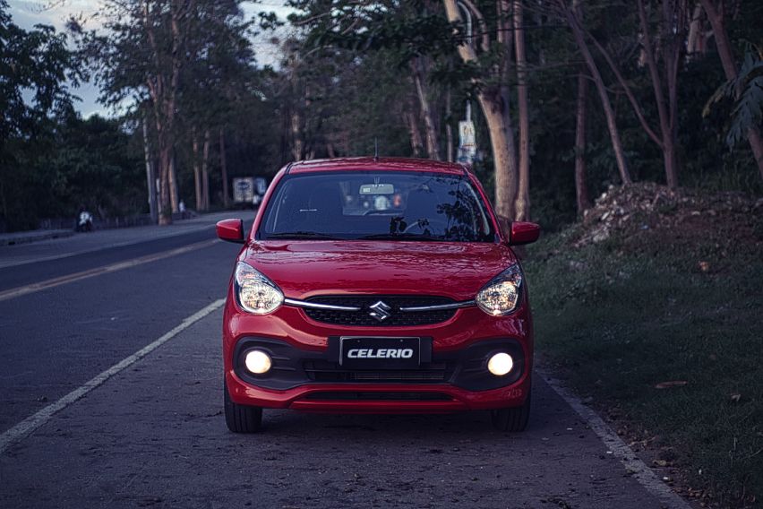 2022 Suzuki Celerio GOlden hour front
