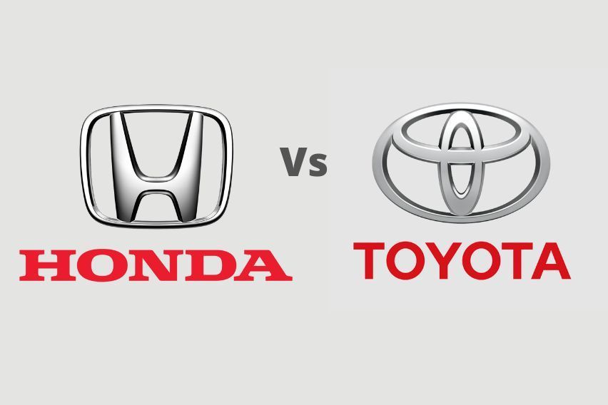Why is there a global rivalry between Honda and Toyota?