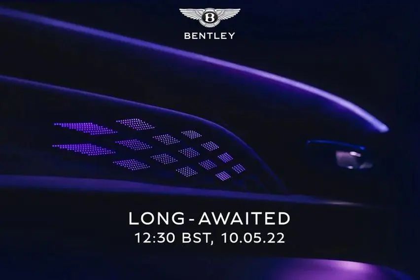 Bentley's upcoming model 