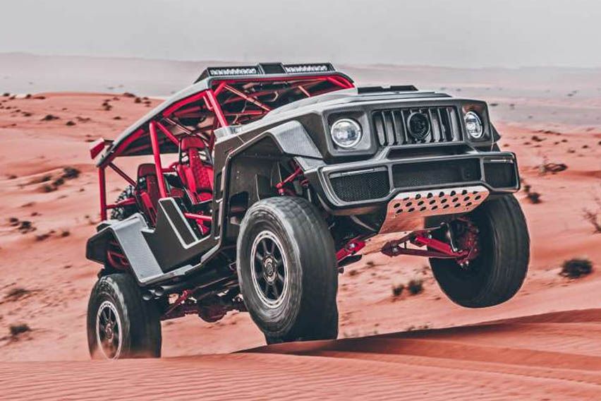 Check out the Brabus Crawler, a 900hp hardcore off-roader
