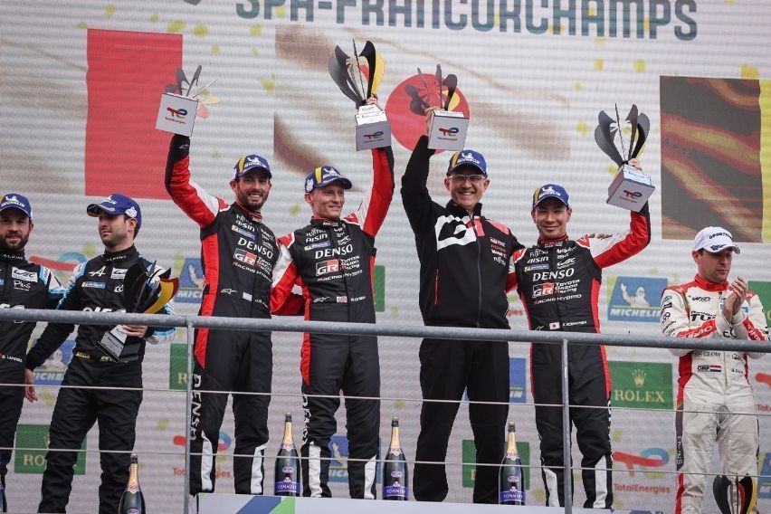 Toyota Gazoo Racing wins 6 Hours of Spa-Francorchamps
