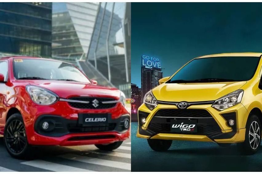 Small cars with big-vehicle toys: Suzuki Celerio vs. Toyota Wigo